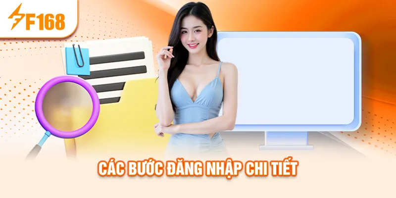 Các bước đăng nhập chi tiết