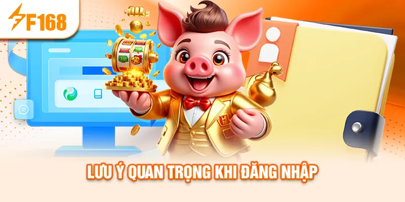 Lưu ý quan trọng khi đăng nhập