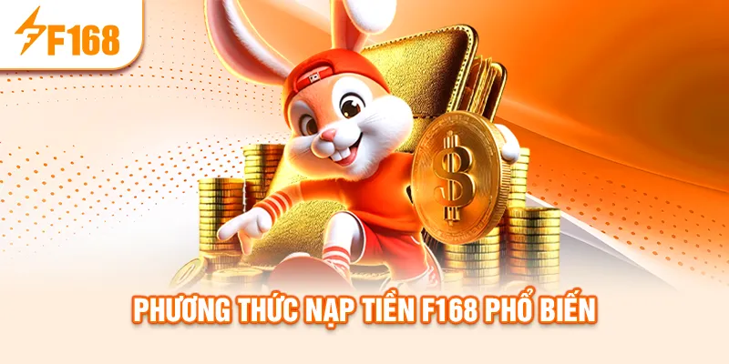 Phương thức nạp tiền f168 phổ biến